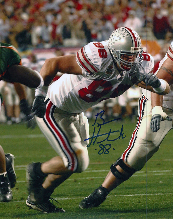 Ben Hartsock OSU 8-6 8x10 Autographed Photo - Certified Authentic