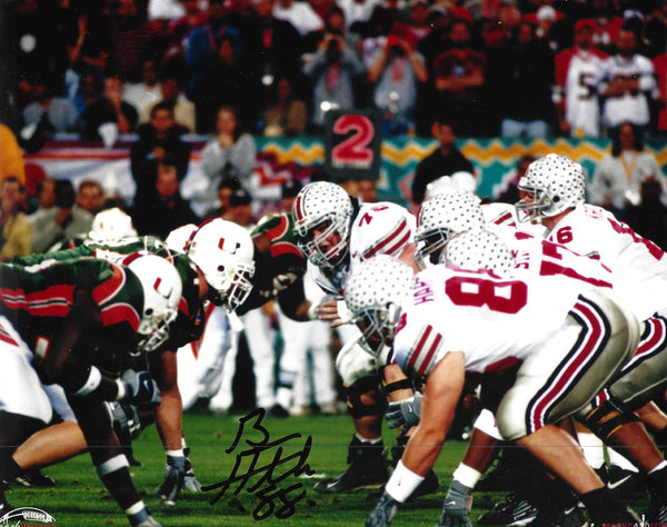 Ben Hartsock OSU 8-7 8x10 Autographed Photo - Certified Authentic