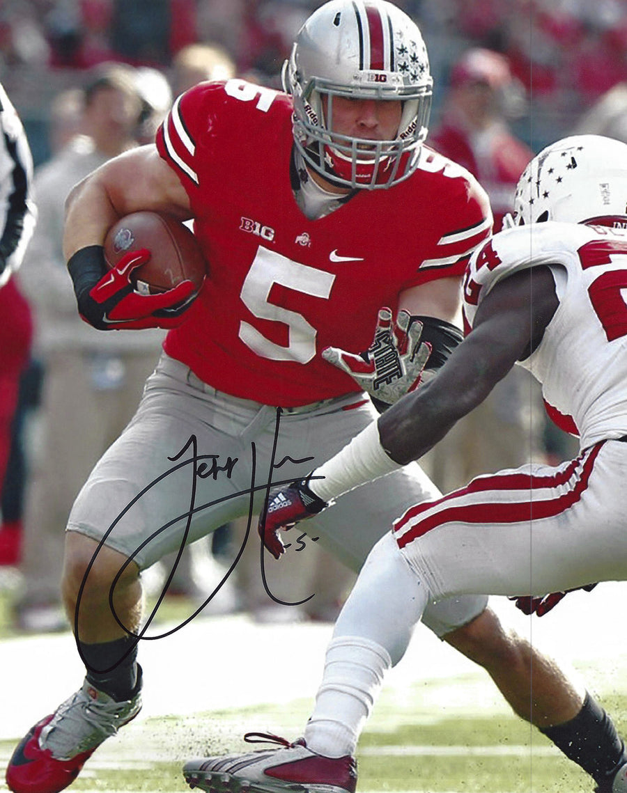 Jeff Heuerman OSU 8-3 8x10 Autographed Photo - Certified Authentic