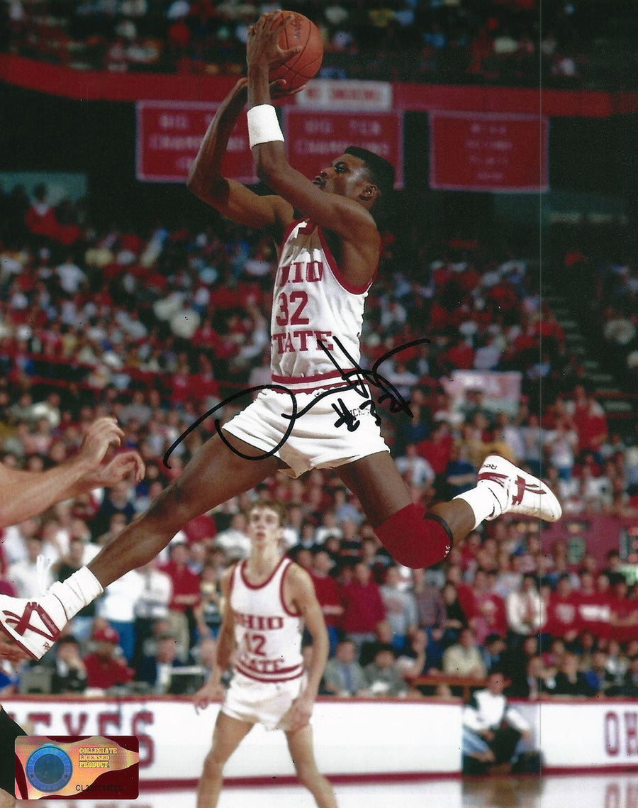 Dennis Hopson OSU 8-1 8x10 Autographed Photo - Certified Authentic