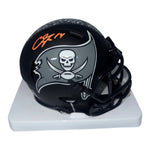 Chris Godwin Autographed Tampa Bay Buccaneers Riddell Black Salute to Service Mini Helmet - JSA