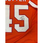 Josiah Trotter Autographed Tampa Bay Buccaneers Creamsicle Custom Jersey- JSA