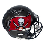 Josiah Trotter Autographed Tampa Bay Buccaneers Riddell Full Size Speed Replica Helmet- JSA Authentic