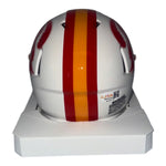 Josiah Trotter Autographed Tampa Bay Buccaneers Riddell Creamsicle Mini Helmet- JSA
