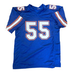 Mike Pouncey Autographed Florida Gators Custom Blue Jersey - JSA Authentic