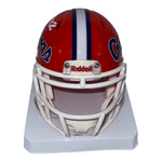 Aaron Chiles Autographed Florida Gators Orange Speed Mini Helmet- Beckett