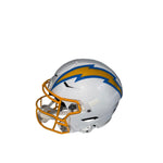 Ladd McConkey Autographed Los Angeles Chargers Riddell Speedflex Helmet - Beckett