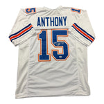 Reidel Anthony Autographed Florida Gators White Custom Jersey- JSA