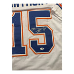 Reidel Anthony Autographed Florida Gators White Custom Jersey- JSA