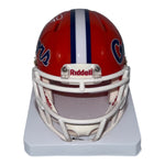 Reidel Anthony Autographed Florida Gators Riddell Orange Speed Mini Helmet- JSA