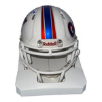 Reidel Anthony Autographed Florida Gators Riddell White Mini Helmet- JSA