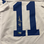 Steve Spurrier Autographed Florida Gators White Custom Jersey- Beckett QR