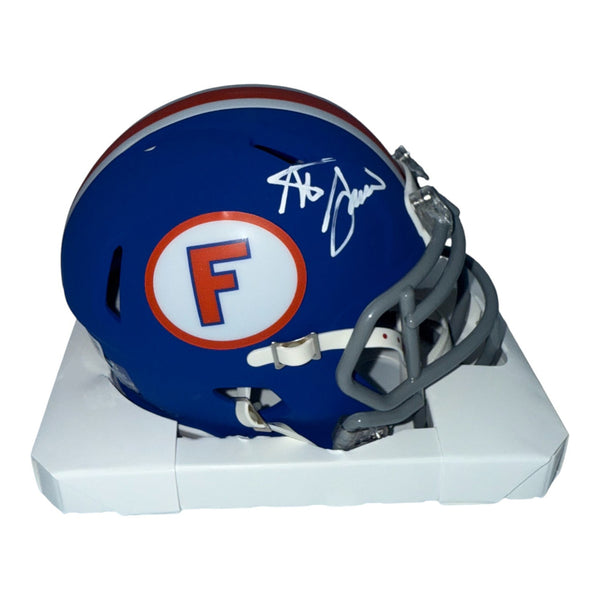 Steve Spurrier Signed Florida Gators Riddell Speed Blue T/B Logo Speed M/H - Beckett