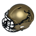 Steve Spurrier Autographed Gold Heisman Full Size Replica Helmet with "66 Heisman" Inscription- Beckett QR