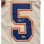 Jacquez Green Autographed Florida Gators White Custom Jersey- Beckett QR
