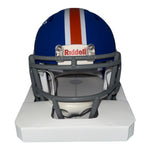 Jacquez Green Autopgraphed Florida Gators Riddell Blue Throwback Mini Helmet- Beckett QR