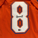 Aaron Chiles Autographed Florida Gators Orange Custom Jersey- Beckett Qr