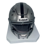 Brock Bowers Autographed Las Vegas Raiders Riddell Speedflex Midi Helmet - Beckett