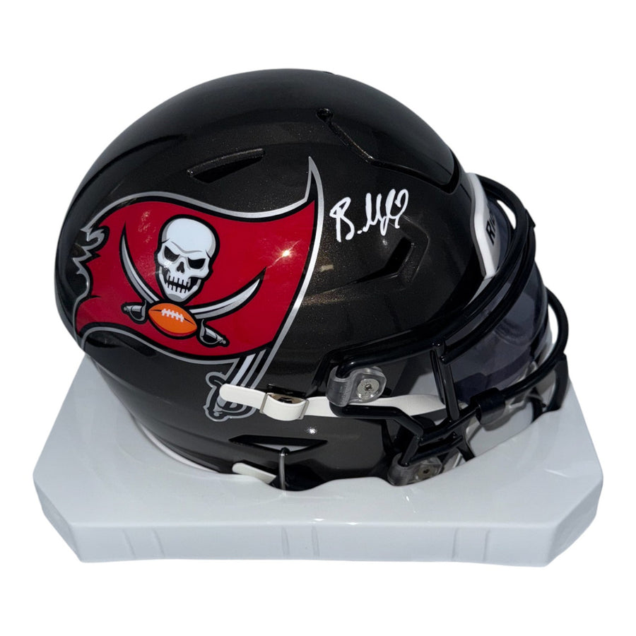 Baker Mayfield Autographed Tampa Bay Buccaneers Riddell Speedflex Midi Helmet- Beckett
