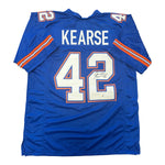 Jevon Kearse Florida Gators Autographed Custom Blue Jersey - JSA Authentic
