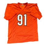 Trey Hendrickson Autographed Cincinnati Bengals Orange Custom Jersey- Beckett