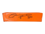 Michael Clayton Autographed Orange Endzone Pylon - Beckett