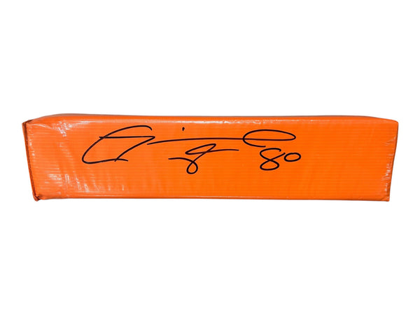 Michael Clayton Autographed Orange Endzone Pylon - Beckett