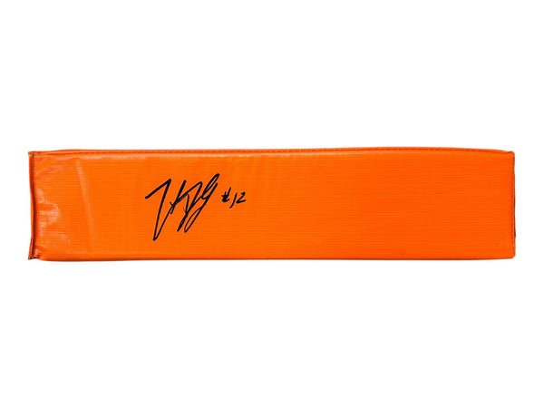 Trent Dilfer Autographed Orange End Zone Pylon - Beckett