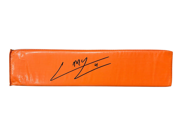 Chase McLaughlin Autographed Orange Endzone Pylon - Beckett