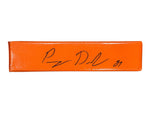 Payne Durham Autographed Orange Endzone Pylon - Beckett