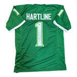 Brian Hartline Autographed USF Green Custom Jersey- Beckett
