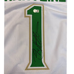 Brian Hartline Autographed USF White Custom Jersey- Beckett