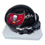 Mike Alstott Autographed Tampa Bay Buccaneers Riddell Speedflex Midi Helmet- Beckett