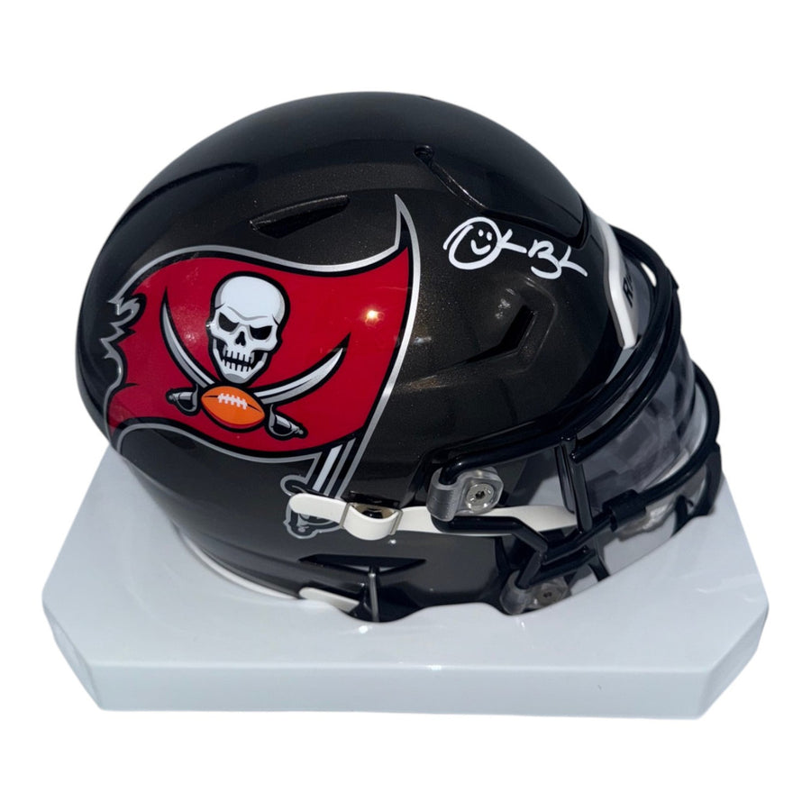 Derrick Brooks Autographed Tampa Bay Buccaneers Riddell Speedflex Midi Helmet- Beckett