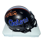 Ricky Pearsall Autographed Florida Gators Black Riddell Mini Helmet- Beckett