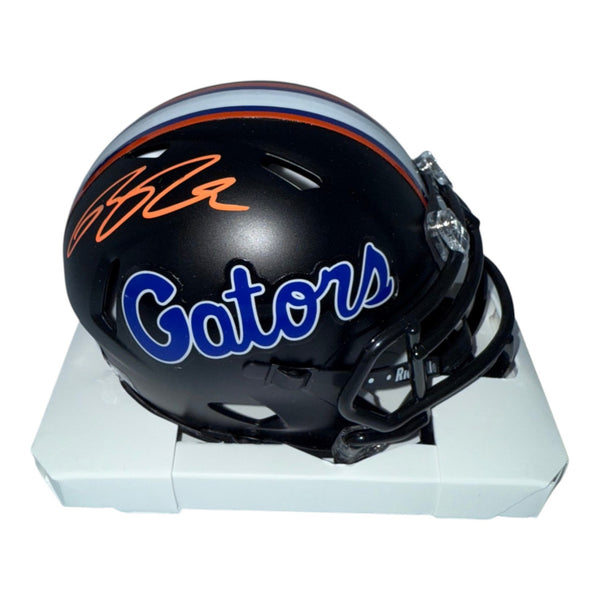 Ricky Pearsall Autographed Florida Gators Black Riddell Mini Helmet- Beckett