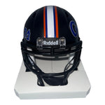 Ricky Pearsall Autographed Florida Gators Black Riddell Mini Helmet- Beckett