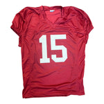 Ty Simpson Autographed Alabama Crimson Tide Crimson Game Cut Custom Jersey- Beckett