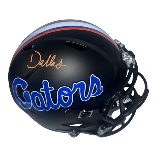 Dallas Wilson Autographed Florida Gators Black Riddell Full Size Replica Helmet- JSA
