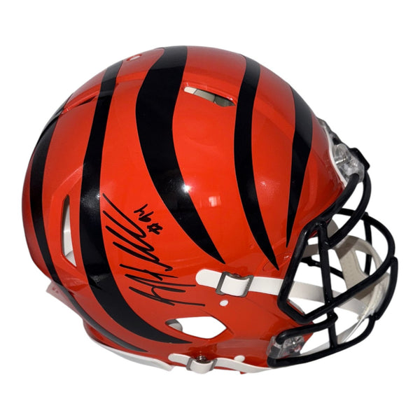 Sam Hubbard Autographed Cincinnati Bengals Riddell Full Size Speed Authentic Helmet- Beckett