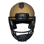 Sam Hubbard Autographed Cincinnati Bengals Riddell Brown Salute to Service Full Size Authentic Helmet- Beckett