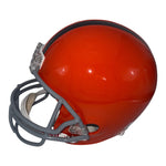 Jim Brown Autographed Cleveland Browns Riddell Replica Full Size Helmet with "HOF 71" - JSA