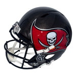 Jon Gruden Autographed Riddell Pewter Full Size Speed Replica Helmet w/XXXVII Champs Ins -Beckett
