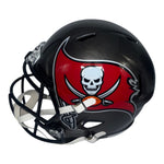 Tez Johnson Autographed Tampa Bay Buccaneers Riddell Full Size Speed Replica Helmet- JSA