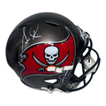 Simeon Rice Autographed Tampa Bay Buccaneers Riddell Full Size Speed Replica Helmet- Beckett