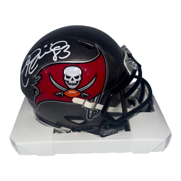 Joe Jurevicius Autographed Tampa Bay Buccaneers Riddell Speed Mini Helmet - JSA