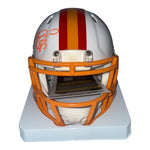Joe Jurevicius Autographed Tampa Bay Buccaneers Riddell Creamsicle Mini Helmet - JSA