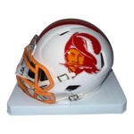 Joe Jurevicius Autographed Tampa Bay Buccaneers Riddell Creamsicle Mini Helmet - JSA