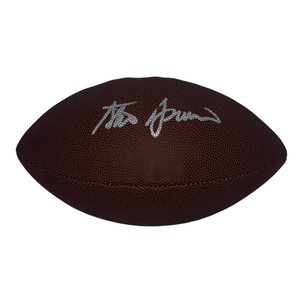 Steve Spurrier Autographed Wilson NFL Supergrip Football- Metabilia