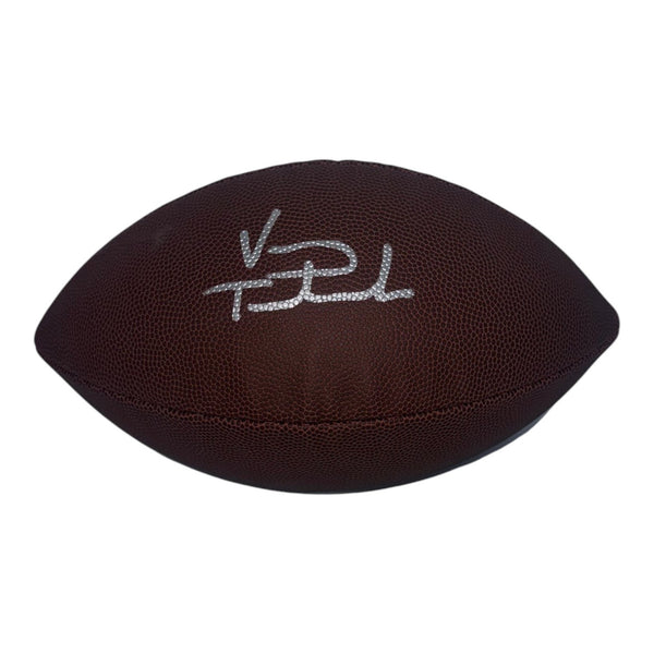 Vinny Testaverde Autographed Wilson NFL Supergrip Football- Beckett